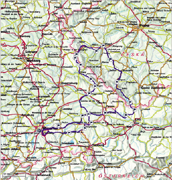 Fahrtroute